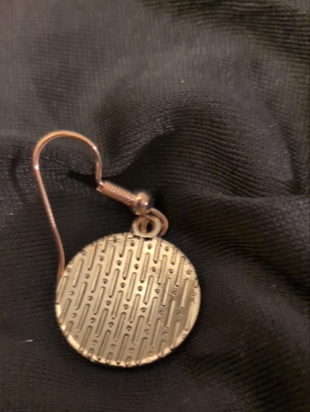 Baseball Glove and Ball Earrings - Gold Tone - Picture 6 of 8